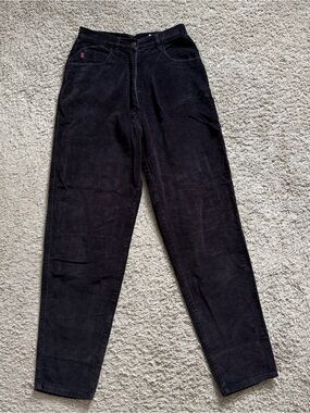 Vintage Woolrich Black Corduroy Pants